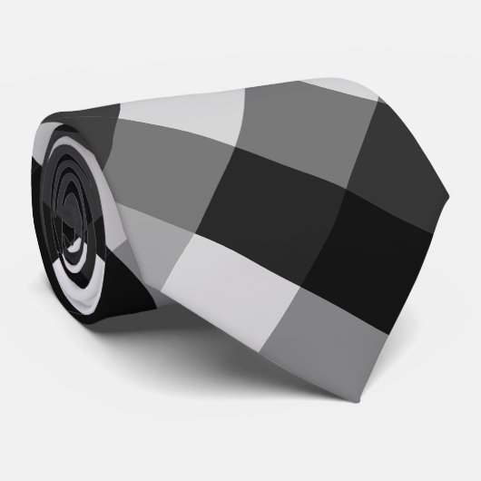 Cravate Motif flou pipelé (Roulé)