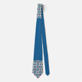 Cravate Motif Flower Star (Devant)