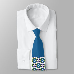 Cravate Motif Flower Star