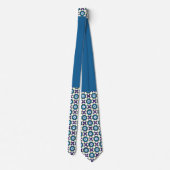 Cravate Motif Flower Star (Dos)