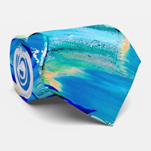 Cravate "Motif forestier" (Roulé)