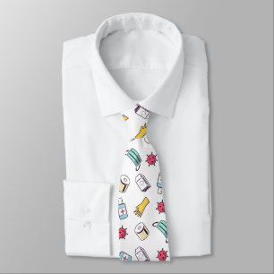 Cravate MOTIF FOURNITURES Médicales