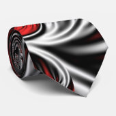 Cravate motif fractal (Roulé)
