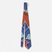 Cravate Motif géométrique (Dos)