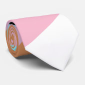 Cravate Motif géométrique abstrait moderne de bloc de (Roulé)