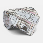 Cravate Motif géométrique Boulevard-Abstrait (Roulé)