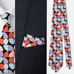 Cravate Motif géométrique coloré<br><div class="desc">Motif géométrique coloré.</div>