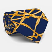 Cravate Motif géométrique - Conception moderne et  (Roulé)