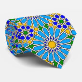 cravate motif géométrique islamique (Roulé)