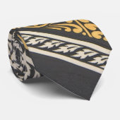 Cravate Motif géométrique vintage Christopher Dresser (Roulé)