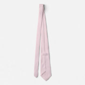 Cravate Motif Gingham Rose Bubble et Lavande (Dos)