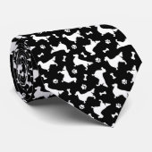 Cravate Motif Gordon Setter Icon (Roulé)