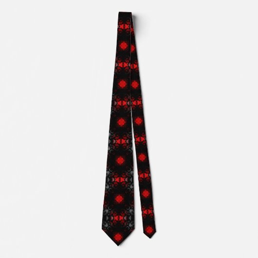 Cravate Motif gothique de signature (Devant)