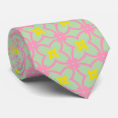 Cravate Motif graphique  (Roulé)