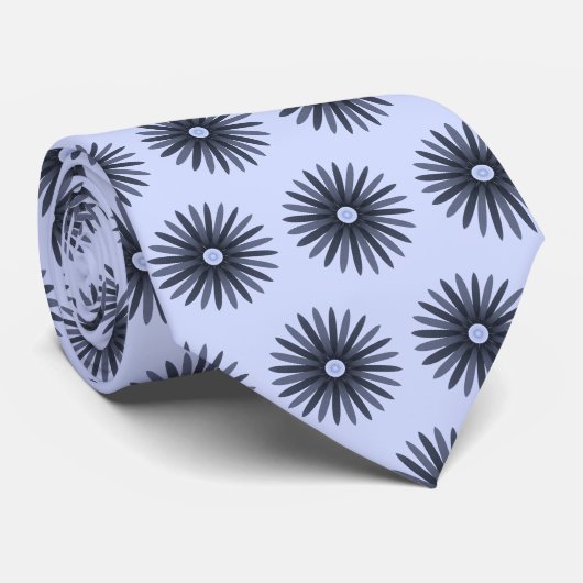 Cravate Motif graphique Lavender Flower (Roulé)
