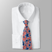 Cravate Motif Gras Stars & Stripes (Attaché)