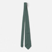 Cravate Motif Green Stripes (Dos)
