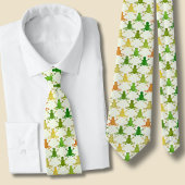 Cravate Motif grenouille