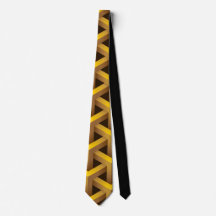 Cravate Motif hexagonal