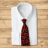 Cravate Motif Hot Chili Peppers
