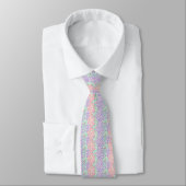 Cravate Motif imprimé léopard pastel (Attaché)