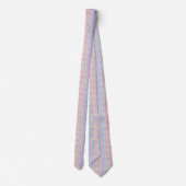 Cravate Motif imprimé léopard pastel (Dos)