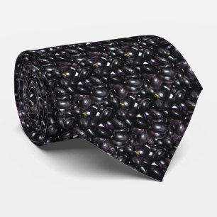 Cravate Motif indien Blackberry Fruit
