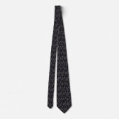 Cravate Motif indien Blackberry Fruit (Dos)