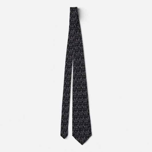 Cravate Motif indien Blackberry Fruit (Dos)