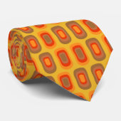 Cravate Motif Inspiré Rétro (Roulé)