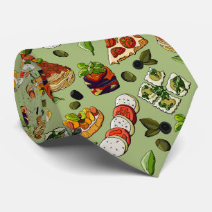 Cravate motif italien cool carrelé