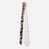 Cravate Motif jaune de camouflage de Stinger (Dos)