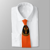 CRAVATE MOTIF KABYLE AMAZIGH SYMBOLE DES BERBERES (Attaché)