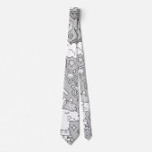 Cravate motif lama 4 (Devant)