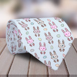 Cravate Motif lapin lapin mignon coloré moderne<br><div class="desc">Couleur mignonne lapin lapin Motif cravate.. Ce lapin bleu clair et coloré est un grand cadeau pour mari ou petit ami. Vous pouvez modifier la couleur principale et redimensionner l'image à l'aide de l'outil de modification de la conception.</div>