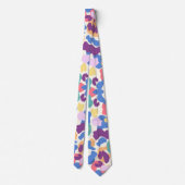 Cravate Motif léopard coloré (Dos)