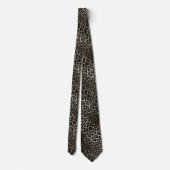 Cravate Motif léopard, tigre, peau de léopard, élégant, (Dos)
