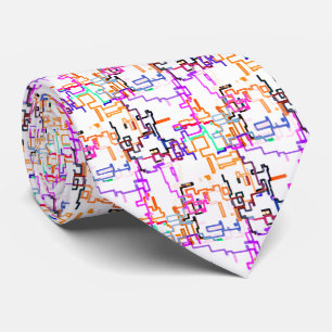 Cravate Motif linéaire aléatoire