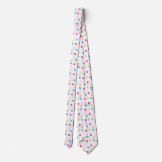 Cravate motif lollipop cool (Dos)