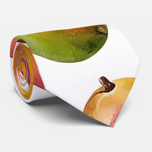 Cravate Motif Mango (Roulé)