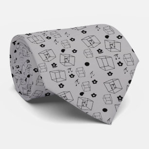 Cravate Motif mathématique