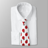 Cravate Motif mignon de coccinelle (Attaché)