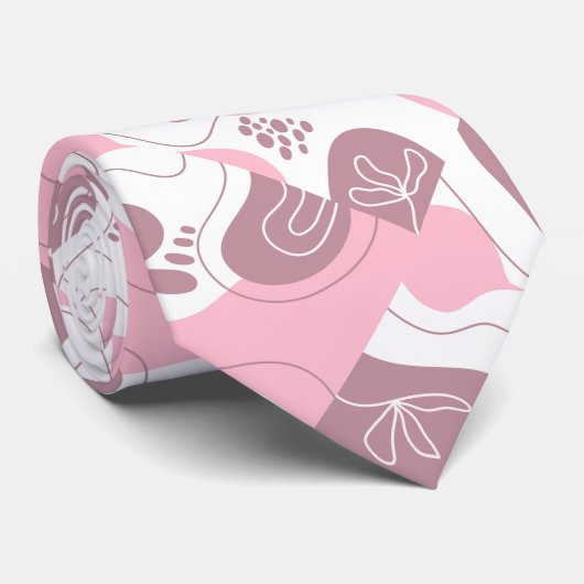 Cravate Motif minimaliste (Roulé)