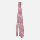Cravate Motif Modèle  Rose Élégant Parties scintillant d'o (Dos)
