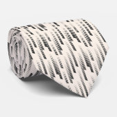 Cravate Motif moderne de pluie (Roulé)