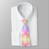 Cravate Motif multicoeur Pastel (Attaché)