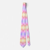 Cravate Motif multicoeur Pastel (Devant)