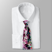 Cravate Motif multicolore (Attaché)