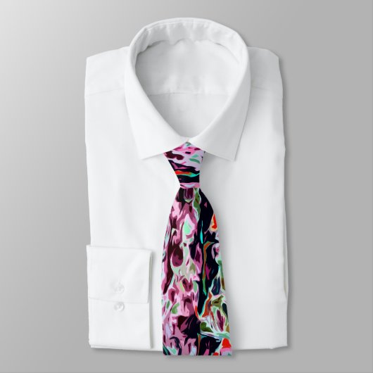 Cravate Motif multicolore (Attaché)
