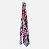 Cravate Motif multicolore (Dos)